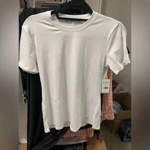 EleVen by Venus Williams White Short Sleeve Tee